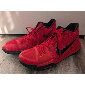 NWOB Nike Kyrie 3 ‘Candy Apple’ Red Black Kyrie Irving 852395-600 Men’s 12 NEW